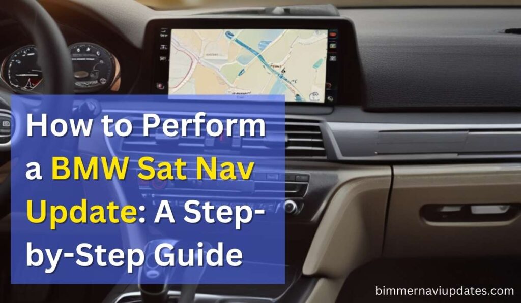 BMW Sat Nav Update