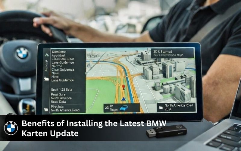 BMW Karten Update – 2026 Navigation System Upgrade for Your BMW